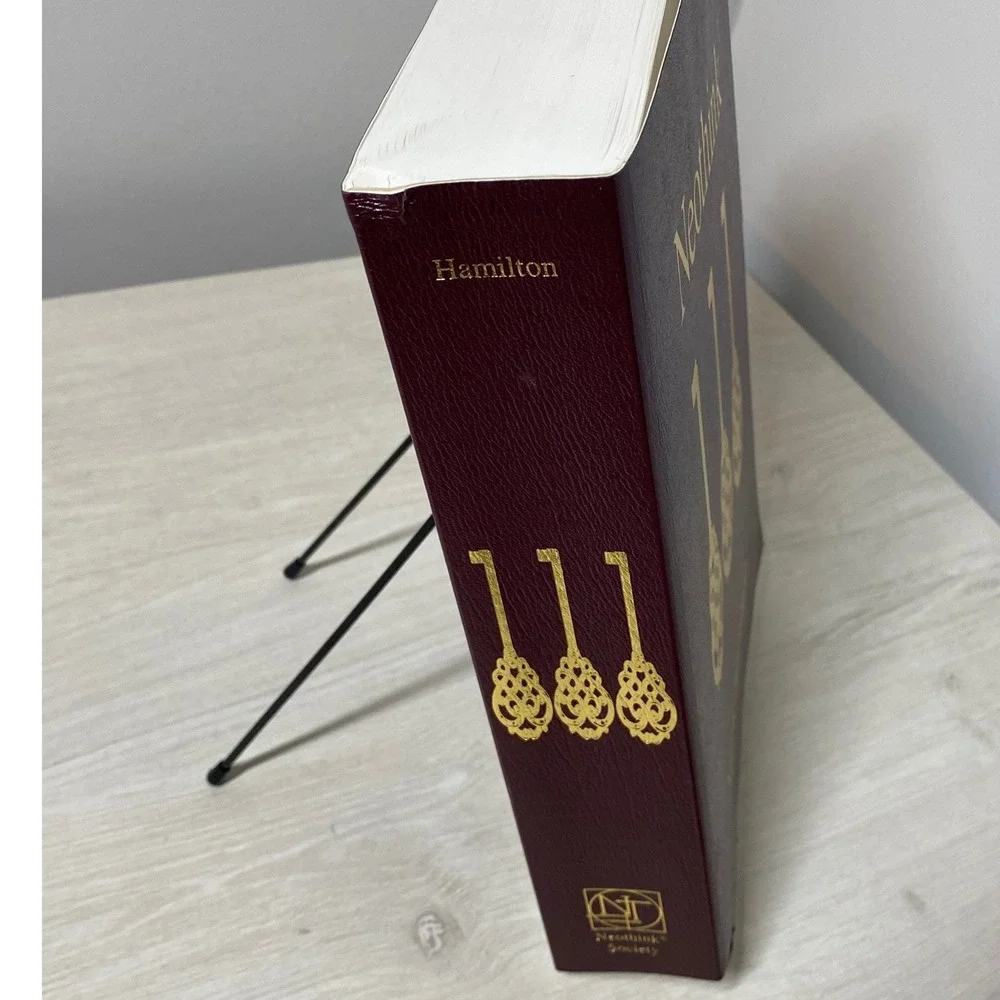Neothink III Superpuzzle Mark Hamilton Neothink Society Burgundy Gold Book Rare